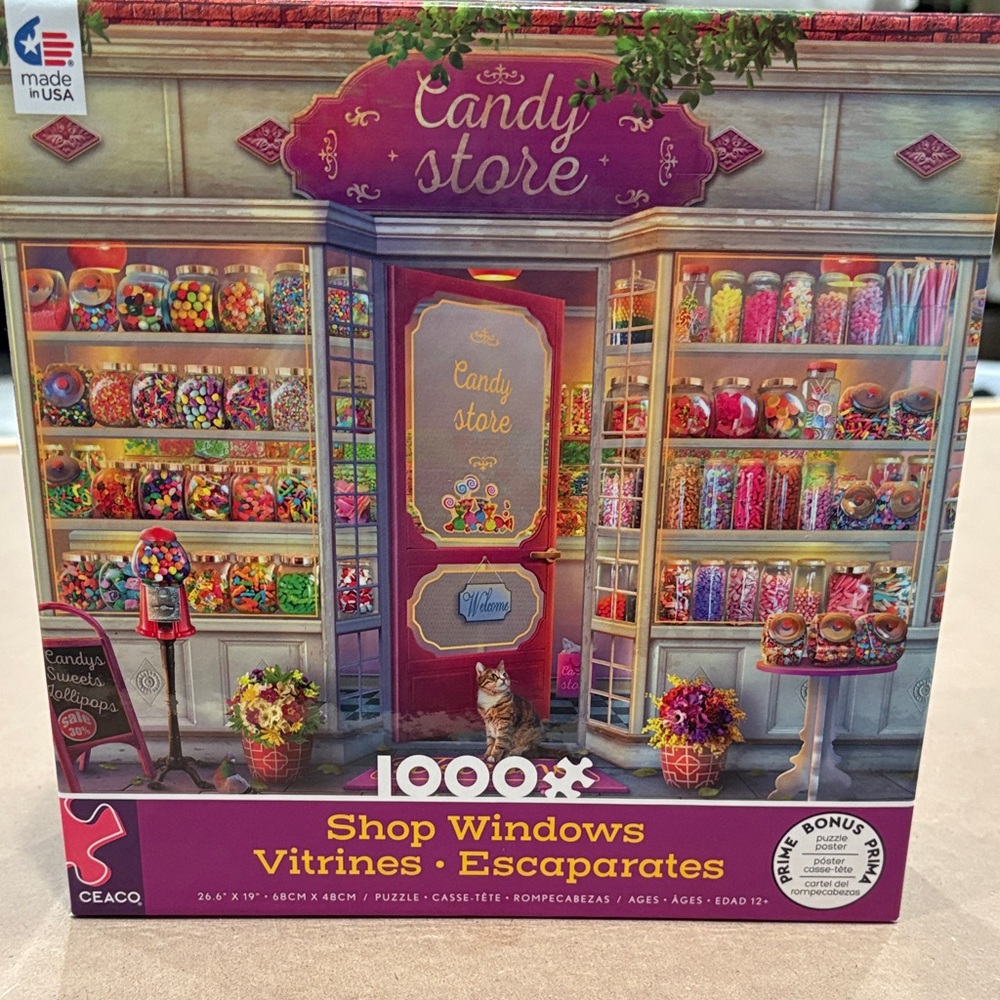 Candy Store Puzzle - 1000 Pieces